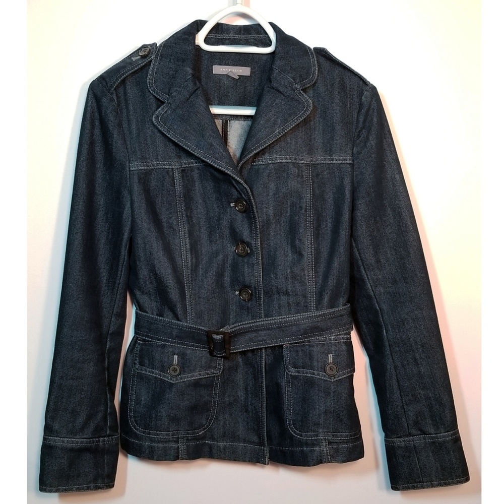 Ann Taylor Jean Blazer Jacket